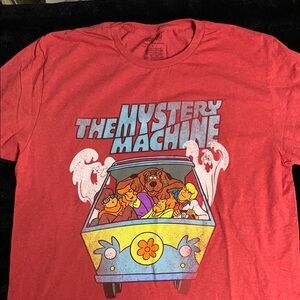 Red Mystery Machine Graphic T-Shirt